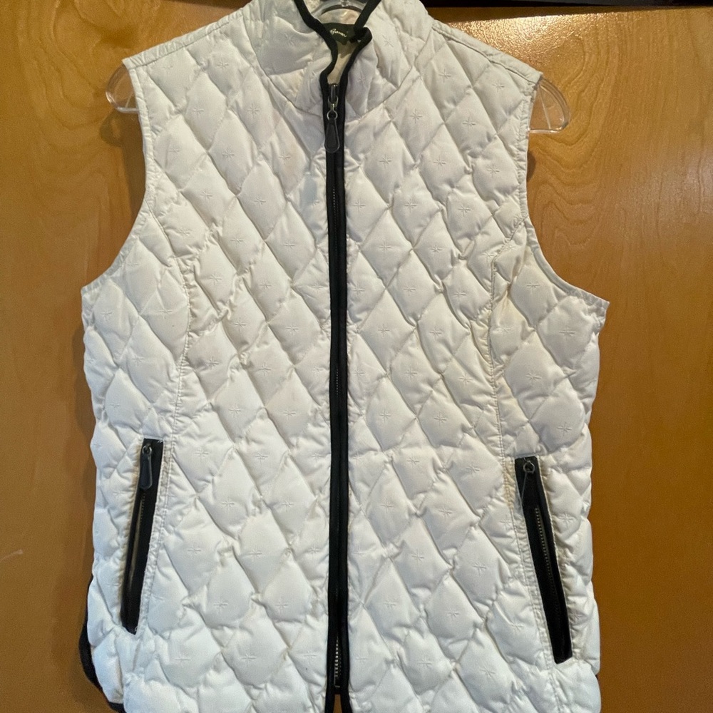 Beautiful ivory colored women vest